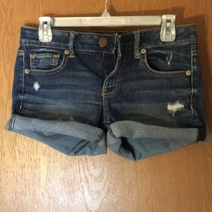 Lightly worn American Eagle jean shorts.